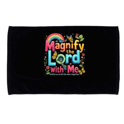 Summer Camp Magnify The Lord Christian VBS 2025 Gift Microfiber Hand Towel