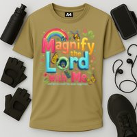 Summer Camp Magnify The Lord Christian VBS 2025 Gift Performance Shirt