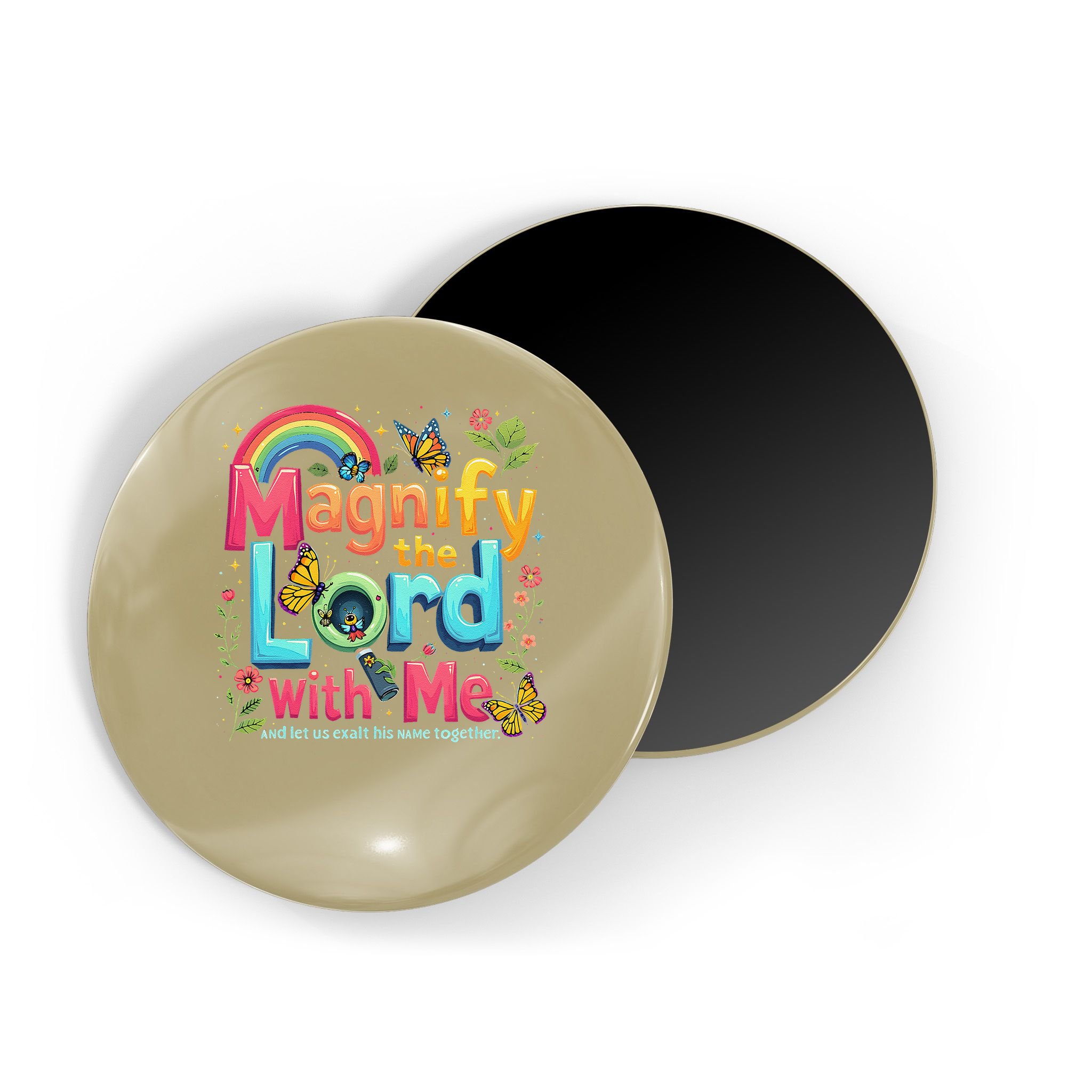 Summer Camp Magnify The Lord Christian VBS 2025 Gift Magnet