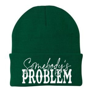 Somebody Couples Matching Somebodys Problem Knit Cap Winter Beanie