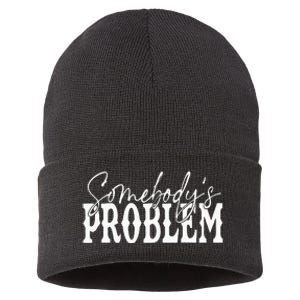 Somebody Couples Matching Somebodys Problem Sustainable Knit Beanie