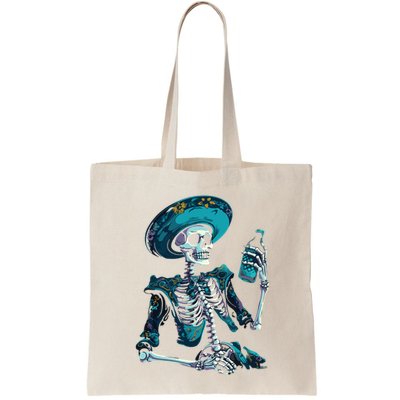 Skeleton Charro Mexican Skull Tequila Long Sleeve Bag
