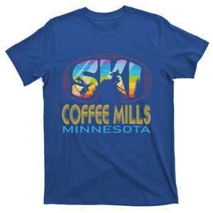 Ski Coffee Mills Minnesota Skiing Vacation Gift T-Shirt