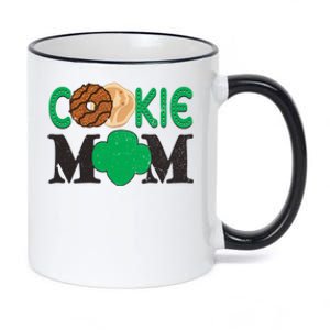 Scougift Cookie Mom Troop Leader Family Matching Gift 11oz Black Color Changing Mug