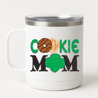 Scougift Cookie Mom Troop Leader Family Matching Gift 12 oz Stainless Steel Tumbler Cup