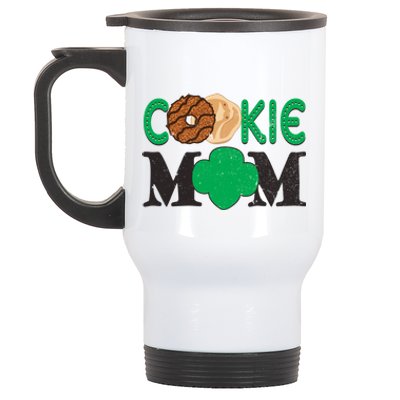 Scougift Cookie Mom Troop Leader Family Matching Gift Stainless Steel Travel Mug