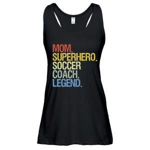 Soccer Coach Mom Ladies Essential Flowy Tank