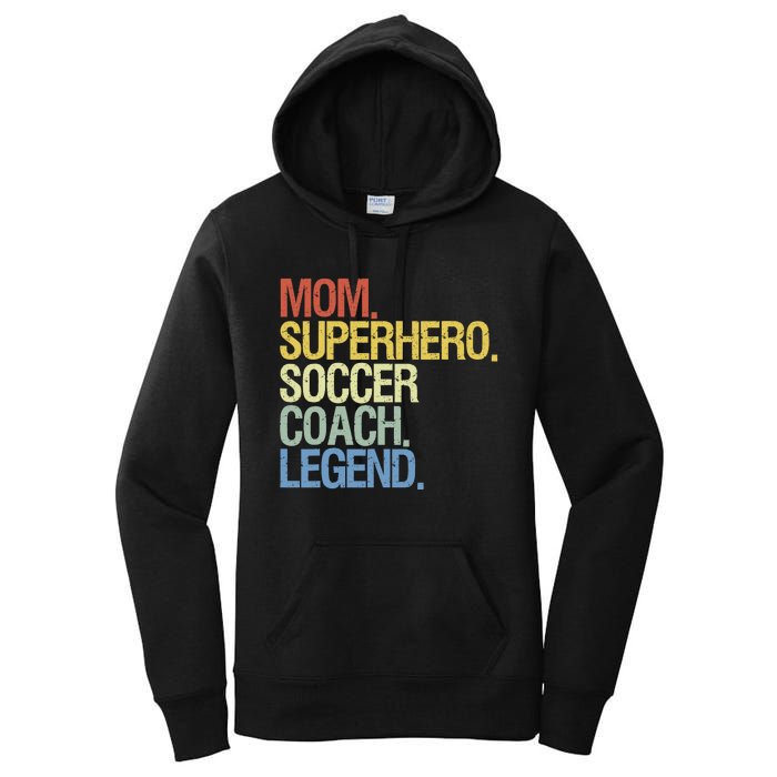 Soccer Coach Mom Women's Pullover Hoodie