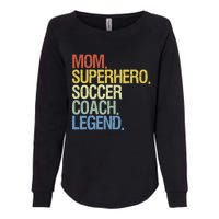 Soccer Coach Mom Womens California Wash Sweatshirt