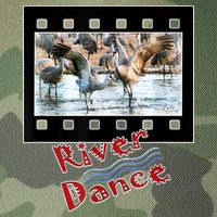 Sandhill Crane Migration Photograph River Dance Legacy Tie Dye Trucker Hat