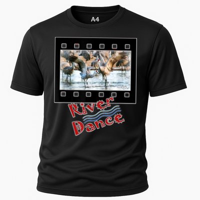 Sandhill Crane Migration Photograph River Dance Performance Shirt