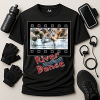 Sandhill Crane Migration Photograph River Dance Performance Shirt
