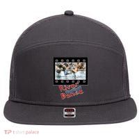 Sandhill Crane Migration Photograph River Dance 7 Panel Mesh Trucker Snapback Hat