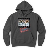 Sandhill Crane Migration Photograph River Dance Hoodie
