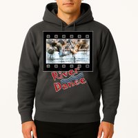 Sandhill Crane Migration Photograph River Dance Hoodie