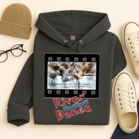 Sandhill Crane Migration Photograph River Dance Hoodie