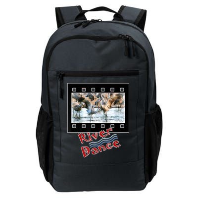 Sandhill Crane Migration Photograph River Dance Backpack