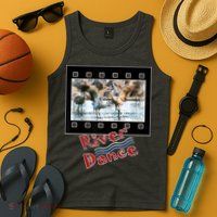 Sandhill Crane Migration Photograph River Dance Tank Top