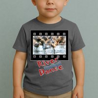 Sandhill Crane Migration Photograph River Dance Toddler T-Shirt