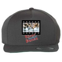 Sandhill Crane Migration Photograph River Dance Wool Snapback Cap