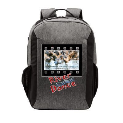 Sandhill Crane Migration Photograph River Dance Vector Backpack