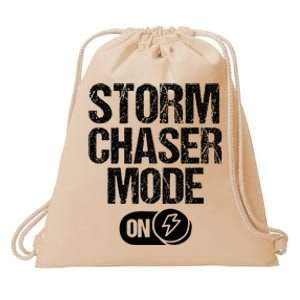 Storm Chaser Meteorologist Storm Chasing Drawstring Bag