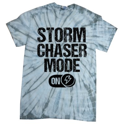 Storm Chaser Meteorologist Storm Chasing Tie-Dye T-Shirt