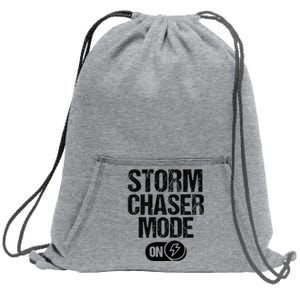 Storm Chaser Meteorologist Storm Chasing Sweatshirt Cinch Pack Bag