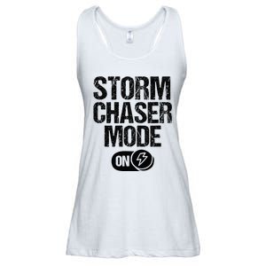 Storm Chaser Meteorologist Storm Chasing Ladies Essential Flowy Tank