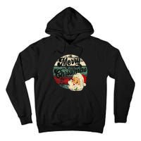 Santa Claus Merry Christmas Face Old Fashioned Tall Hoodie