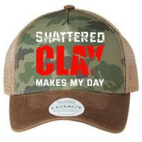 Shattered Clay Makes My Day Trap Skeet Shooting Clay Pigeon Legacy Tie Dye Trucker Hat