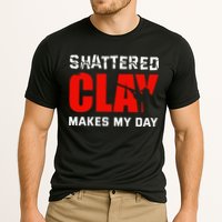 Shattered Clay Makes My Day Trap Skeet Shooting Clay Pigeon Performance Shirt