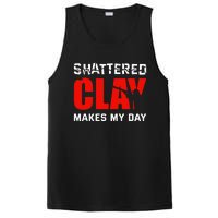 Shattered Clay Makes My Day Trap Skeet Shooting Clay Pigeon PosiCharge Competitor Tank