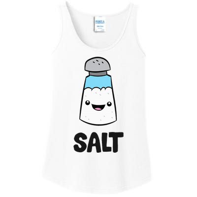 Salt Costume Matching Pepper And Salt Couple  Ladies Essential Tank