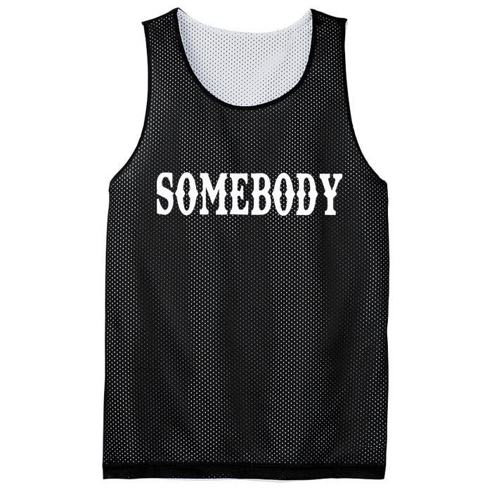 Somebody Couples Matching Somebody's Problem Mesh Reversible Basketball Jersey Tank
