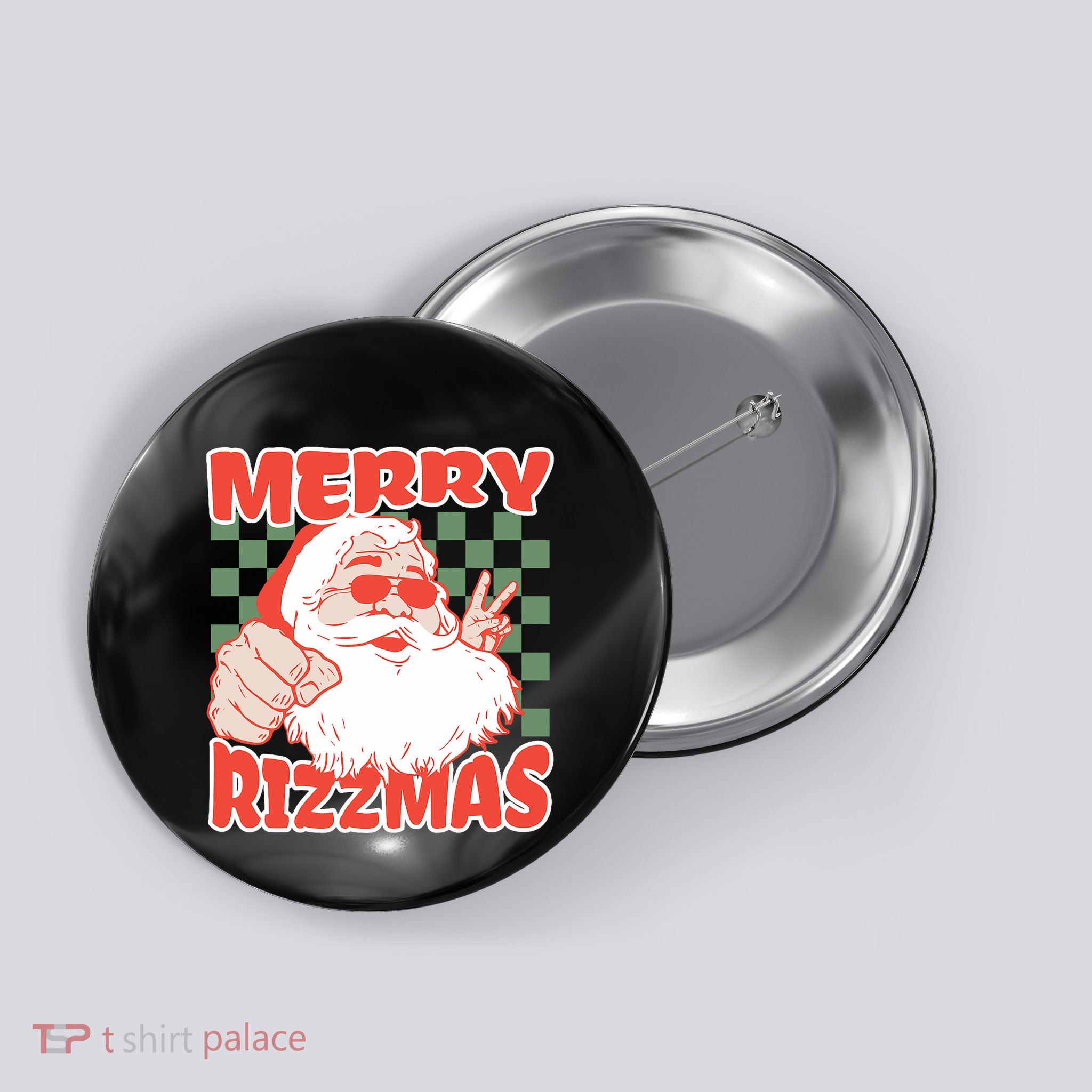 Skater Christmas Meme Merry For Skater Button