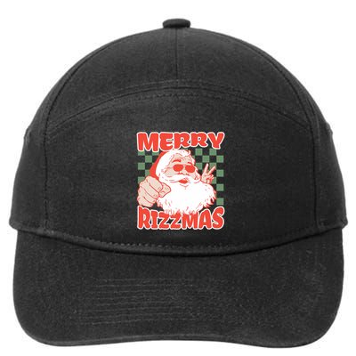 Skater Christmas Meme Merry For Skater 7-Panel Snapback Hat