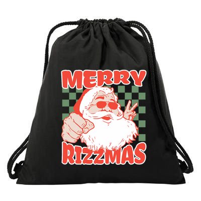 Skater Christmas Meme Merry For Skater Drawstring Bag