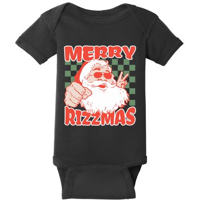 Skater Christmas Meme Merry For Skater Baby Bodysuit
