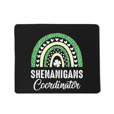 Shenanigans Coordinator Matching Teacher St PatrickS Day Gift Mousepad