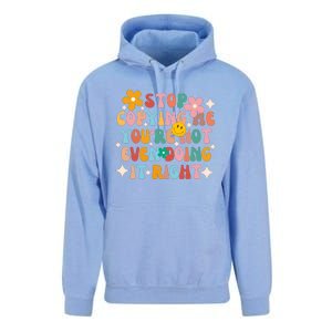 Stop Copying Me Youre Not Even Doing It Right Unisex Surf Hoodie