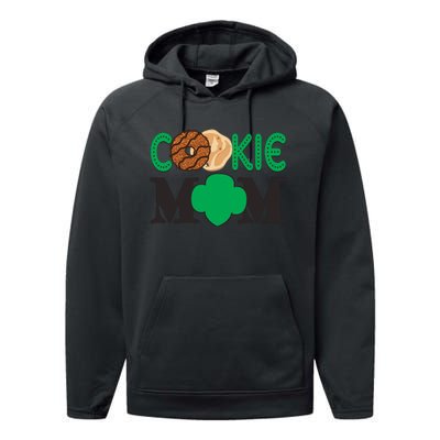 Scout Cookie Mom Girl Troop Leader Family Matching Pullover Hoodie Performance Fleece Hoodie