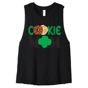 Scout Cookie Mom Girl Troop Leader Family Matching Pullover Hoodie Women's Racerback Cropped Tank