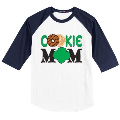 Scout Cookie Mom Girl Troop Leader Family Matching Pullover Hoodie Baseball Sleeve Shirt