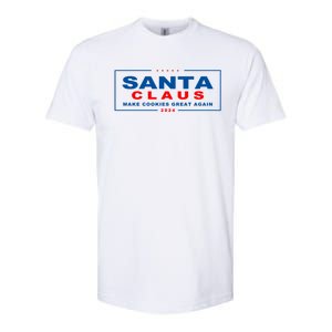 Santa Claus Make Cookies Great Again Funny Trump Lover Xmas Gift Softstyle CVC T-Shirt