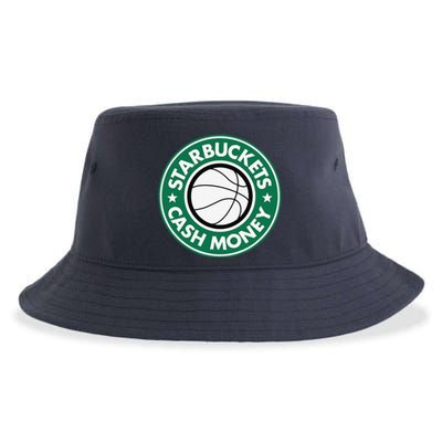 Starbuckets Cash Money Basketball Sustainable Bucket Hat