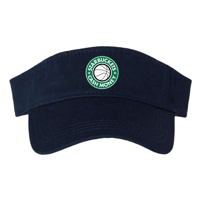 Starbuckets Cash Money Basketball Valucap Bio-Washed Visor