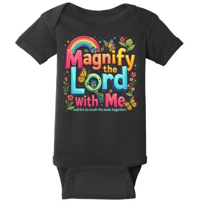 Summer Camp Magnify The Lord Christian VBS 2025 Baby Bodysuit