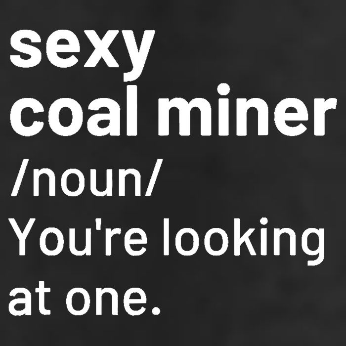 Sexy Coal Miner Definition Funny Mining Microfiber Hand Towel