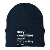 Sexy Coal Miner Definition Funny Mining Beanie